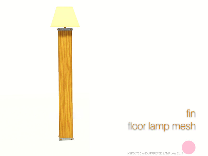 The Sims Resource Fin Floor Lamp Mesh