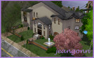 Sims 3 — Davanti Villa by jeangonn — Not too big, not to small. This three story home comes with 2 bedrooms, two living