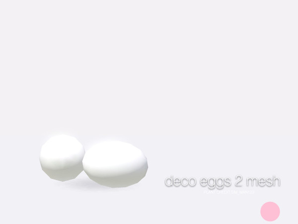 Sims 3 — Deco Eggs 2 Mesh by DOT — Deco Eggs 2 Mesh by DOT of The Sims Resource