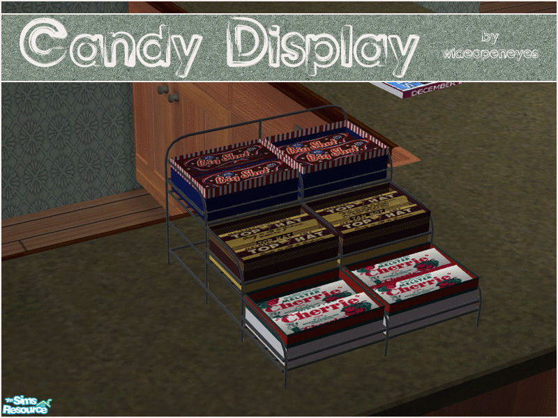 The Sims Resource Candy Bar Display Rack