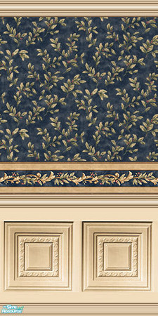 Sims 2 — Navy Leaf_Lower by Halfcreek — created by Halfcreek