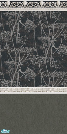 Sims 2 — MRC Wall 410 by MidnightRose — Wallpaper and paint in shades of gray. Created by Midnight Rose. Please do not