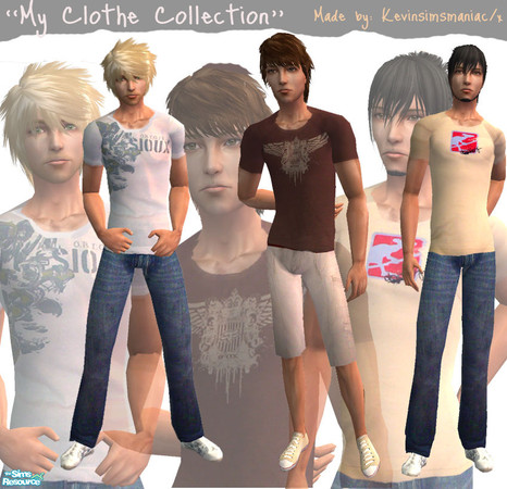 Sims 2 — \'My Clothe Collection\' by kevinsimsmaniax — Hi everyone! Here I\'m with a new Set: It\'s \'My Clothe