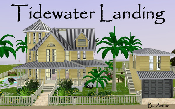 Sims 3 — Tidewater Landing by SRFRGRL2 — Tidewater Landing is located in Surf City and is part of my Coastal Living