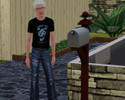 Sims 3 — Turbo Pub Shirt by PatrickZ2 — This shirt contains the logo of the Turbo Pub at C.C. Kasbah, Playa del Ingles,