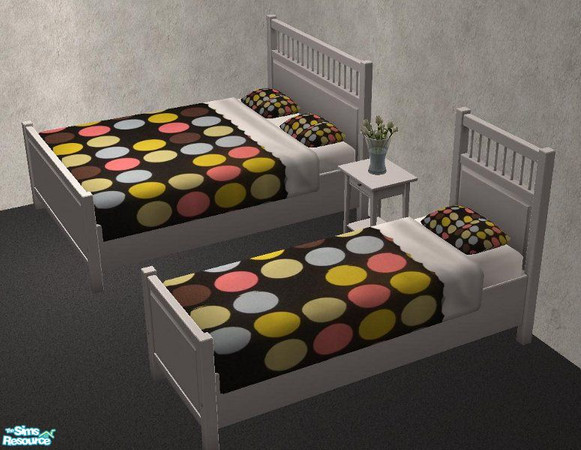 Sims 2 — 10 Colorful Bedding Set - 9 by TheNinthWave — Colorful bedding #9.