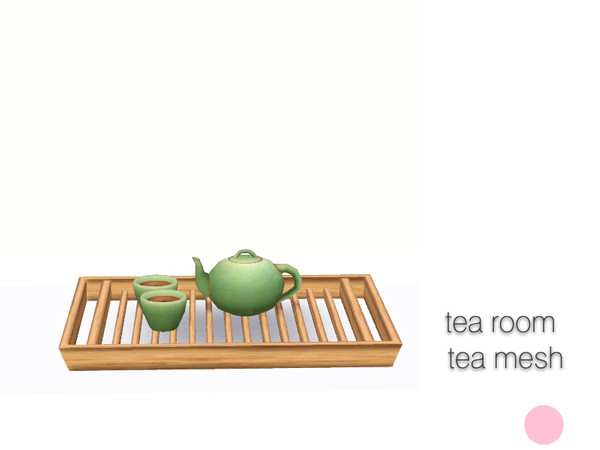 Sims 3 — Tea Room Tea Mesh by DOT — Tea Room Tea Mesh by DOT of The Sims Resource