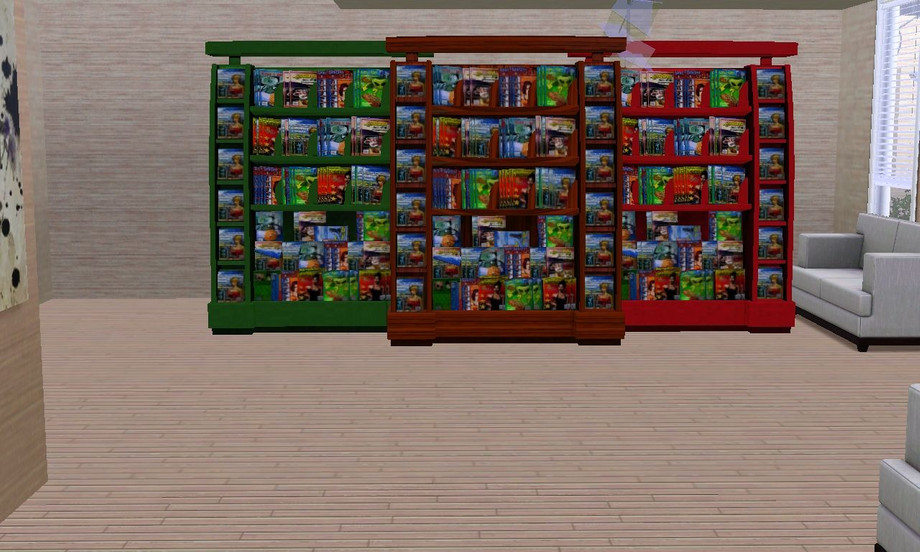 The Sims Resource | DeluxeMagazineRack