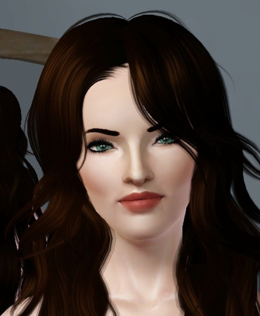 Sims 3 — Megan Fox by Lustuuu — The hair is from Newsea, the skin from LemonLeaf (A2.0). There are lots of