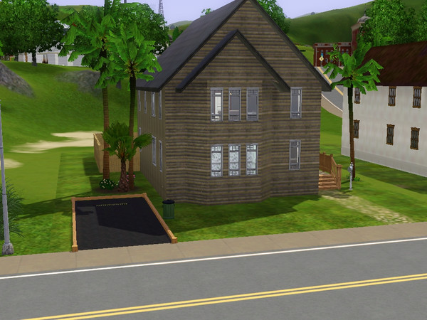 Sims 3 — Siren Song by lhmll — Siren Song is a brown wood house, which is great for entertaining. With plenty of room,