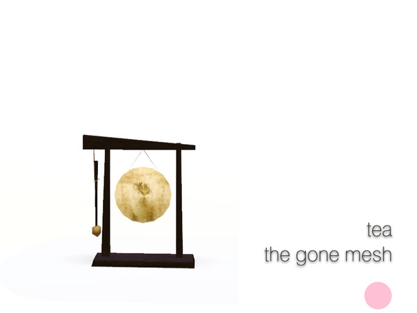 Sims 3 — The Gone Mesh by DOT — The Gone Mesh Gong by DOT of The Sims Resource