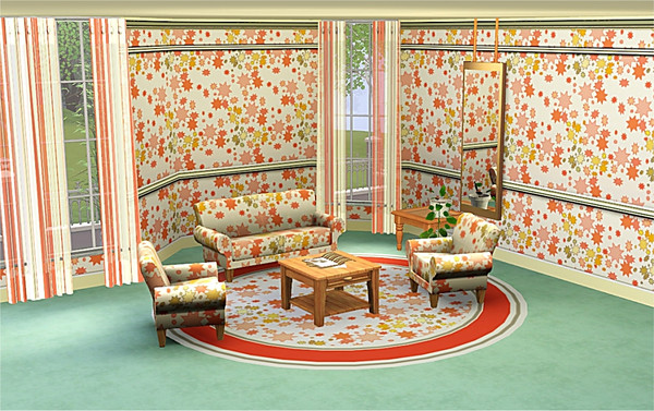 Sims 3 — marcorse_star shower pattern by marcorse — A veritable shower of stars in this pretty little novelty pattern.