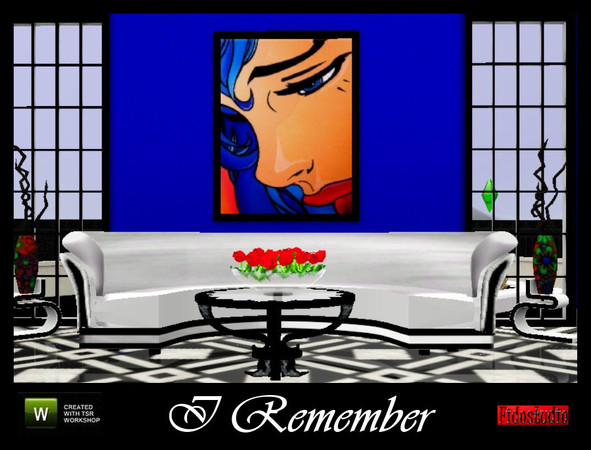 Sims 3 — I Remember by italiangirl629 — This is another AMAZING Pop Art Piece by the Fabulous Thomas Fedro!! Enjoy it! :)