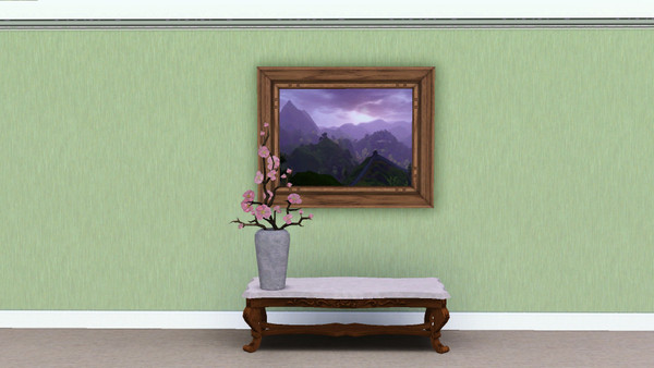 Sims 3 — Painting Peachybitz1 Great Wall by Peachybitz1 — Painting Peachybitz1 Great Wall
