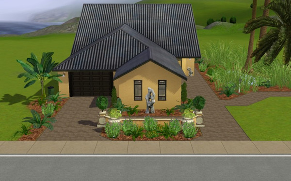 Sims 3 — 1281 Tuscany Court by Dgandy — This 3 Bedroom, 3 Bath home is beautifully landscaped with a small pond and