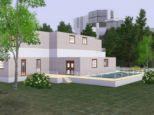 Sims 3 — Commonplace by int19822 — A modernized simple housing, lets the resident carry over the happy good mood