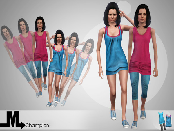 Sims 3 — Champion [Teen] by miraminkova — Are you ready to have fun? If so, you cannot go without one of these! 