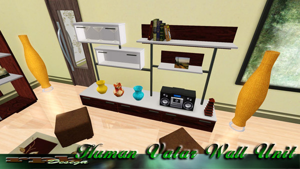 Sims 3 — rpb vatar human wall unit by ruhrpottbobo — rpb vatar human wall unit 