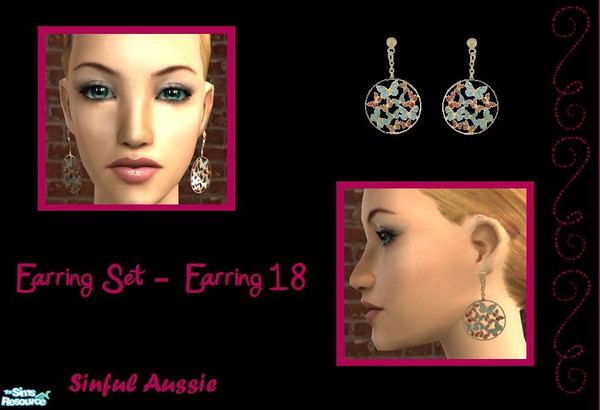 Sims 2 — Earring Set - 18 by sinful_aussie — 