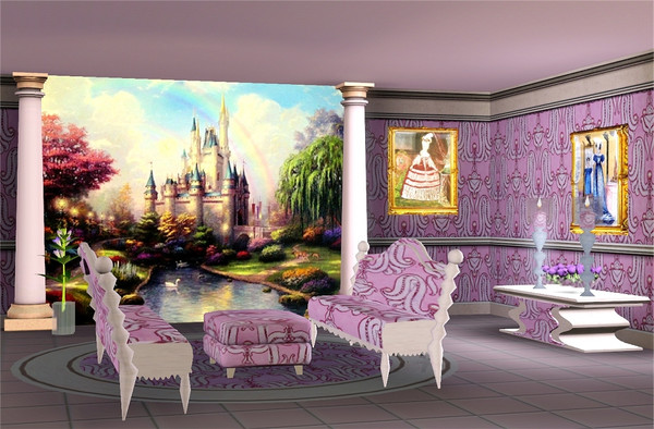 Sims 3 — marcorse_avec pearls pattern by marcorse — Pearls for sadness? I think not. Not with this pretty pink, pearly