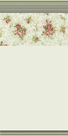 Sims 3 — Wallpaper_with_roses by drib_ydal — A wallpaper with delicate rose border pattern with freeze in two variations.