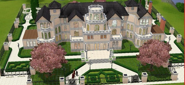 Sims 3 — Pinky House by mary12b2 — Hey guys. So once I downloaded a big pink house [I'm really sorry i don't remember the