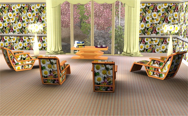 Sims 3 — marcorse_seaside daisy pattern by marcorse — Here's a daisy with an attitude - a survivor. Not the lawn daisy,