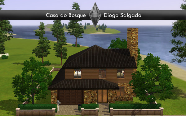 Sims 3 — Casa do Bosque by diogosalgado — This mountain style home is perfect for Sims who love nature and prefer the