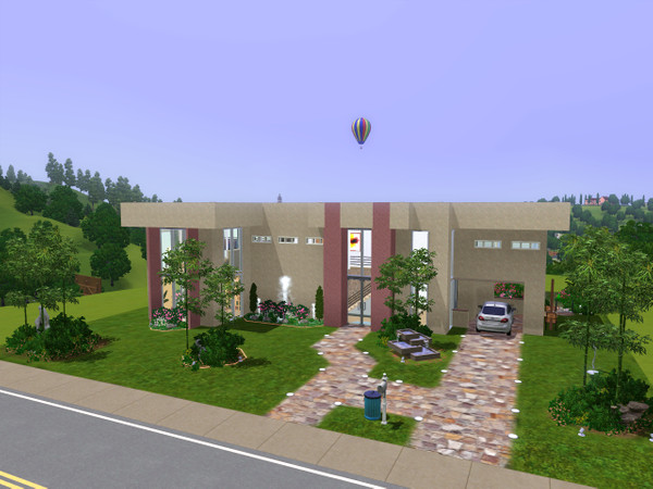 Sims 3 — Cindi by Ayafox — This home was made for my friend cindi! It has: four bedrooms three bathrooms gym office