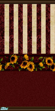 Sims 2 — Sunflowers by Halfcreek — created by Halfcreek