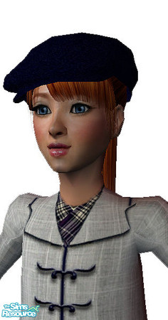 Sims 2 — Hat for Matching Coats Set by giasims — Hat for little girl coat set 