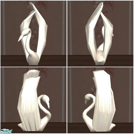 Sims 2 — Ceramic Swan by Dgandy — I made this for my buddy MonteBoy24. I really like it and hope you do too.