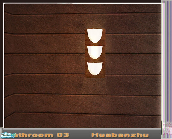 Sims 2 — Huabanzhu Batnroom 03 - walllamp by huabanzhu — 