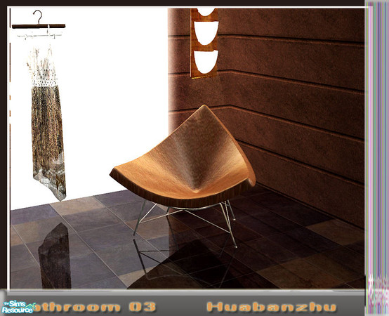 Sims 2 — Huabanzhu Batnroom 03 - chair by huabanzhu — 