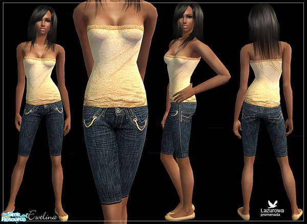 Sims 2 — Summer Outfit V by Ewelina_ — Summer Outfit V Maxis Recolour. I Hope like it ;)