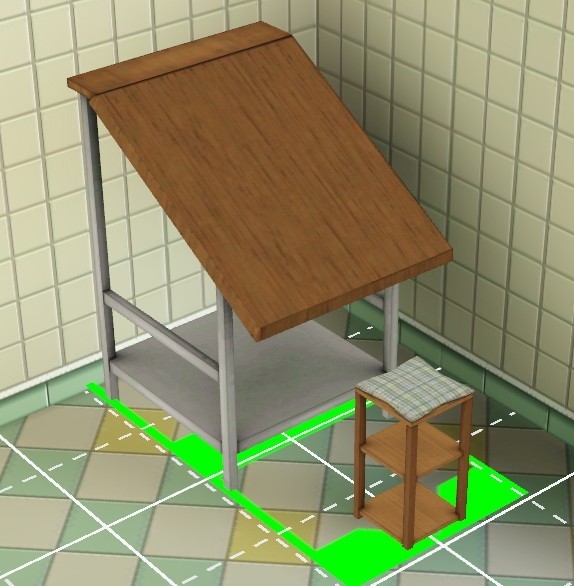 The Sims Resource Alternative Drafting Table 01