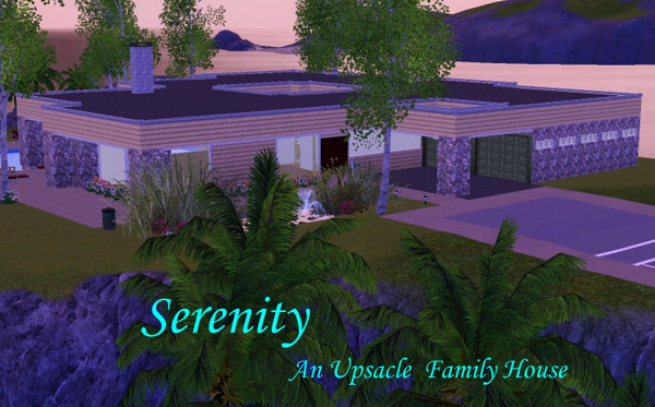 Sims 3 — Serenity by orlov — With all the charm of a country retreat, and all the style of a modern minimalist, this home