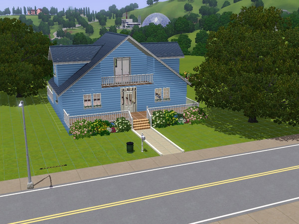 Sims 3 — Blue by hannakas1122 — Blue summerhouse hope you all like it! :)