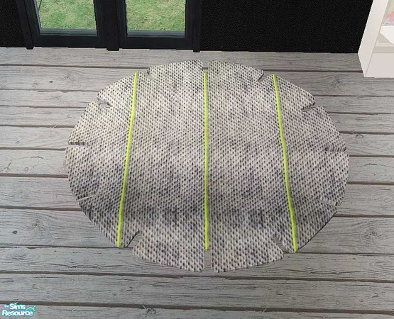 Sims 2 — Electric - deco rug by steffor — 