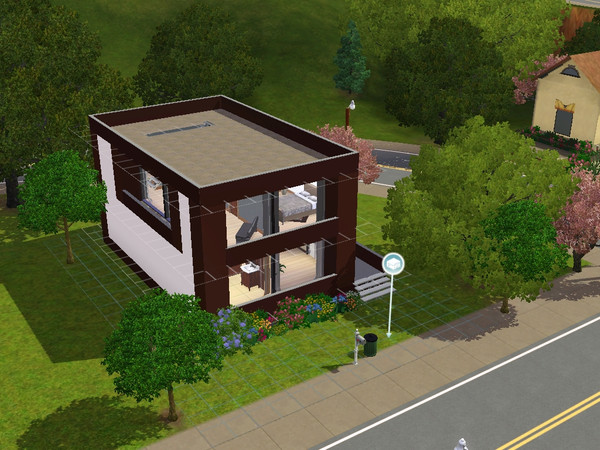 Sims 3 — Box by hannakas1122 — A house with 2 floors, 2 bedrooms, 1 bathroom.Hope you like it.