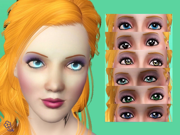 Sims 3 — Imatan Contact Lenses by Flovv — Pretty contact lenses for your sim to have always special look! 