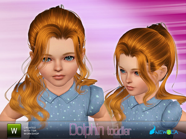 Sims 3 — Newsea Dolphin Toddler Hairstyle by newsea — This hairstyle is for female. Works for toddler. All morph states
