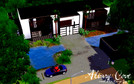 Sims 3 — Alvary Cove - 3br, 3.5ba by Cherry-Gaga — A wooden masterpiece natually nestled in the end of a cul-de-sac,