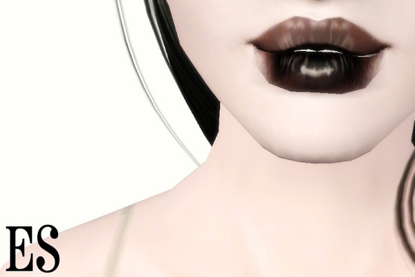 Sims 3 — Lips 42411 by ES3C — Extra Juicy lip gloss for your outgoing sims!