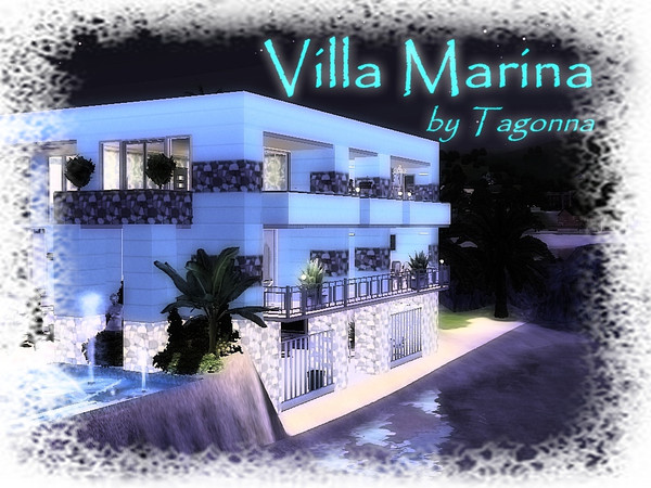 Sims 3 — Villa Marina by Tagonna — Villa Marina is a house on the beach, where you can enjoy the best sunrises and