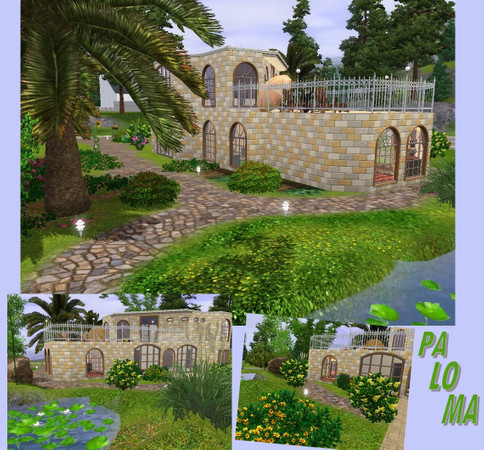 Sims 3 — Paloma by allison731 — Paloma was built in a contemporary style.Although Paloma is modern house appearance of