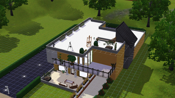 Sims 3 — Small Villa by julian932 — Small modern house