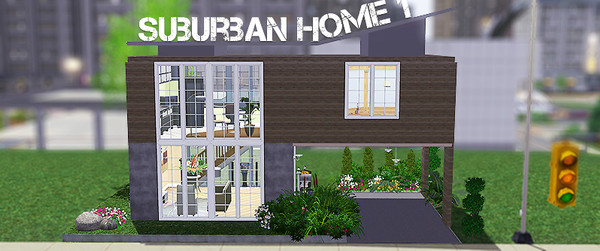 Sims 3 —  by DH4S — Suburban Home 1, You can download it here too : http://downloadhouse4sims.free.fr/?p=404