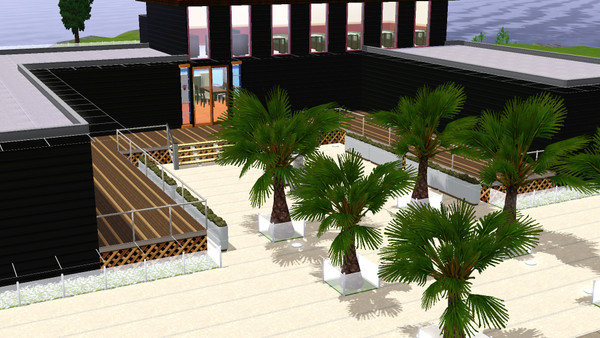 Sims 3 — Mega Room by julian932 — Large house for big families