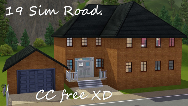 Sims 3 — 19 Sim road by thewinner — This house is CC free and made for the base game. I really hope you enjoy it. XD
